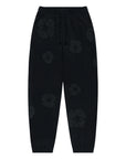 Denim Tears The Cotton Wreath Sweatpants Black Monochrome