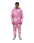 Denim Tears The Cotton Wreath Hoodie Pink