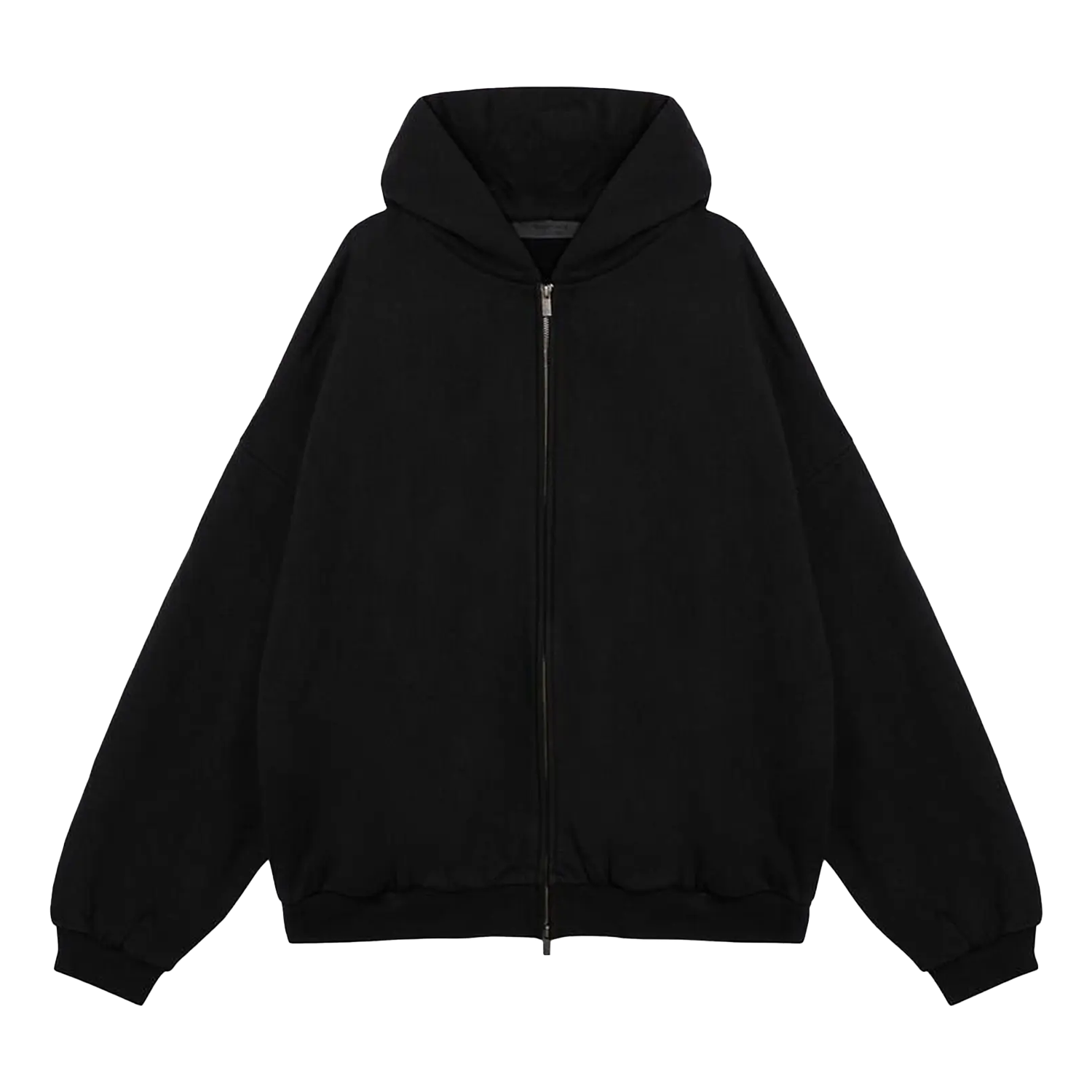 Fear Of God Essentials Black State Zip-Up Hoodie