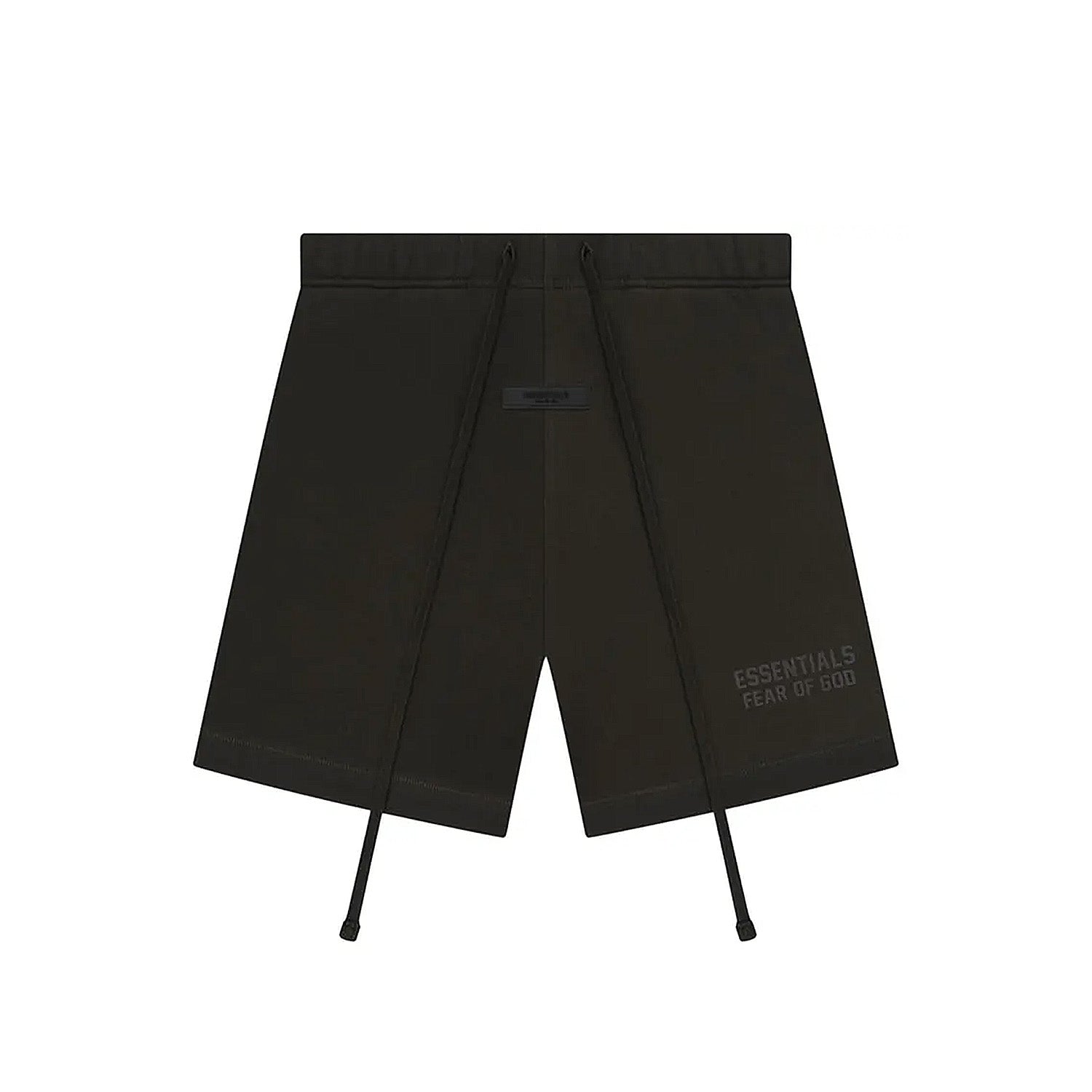 Fear of God Essentials Off Black Shorts