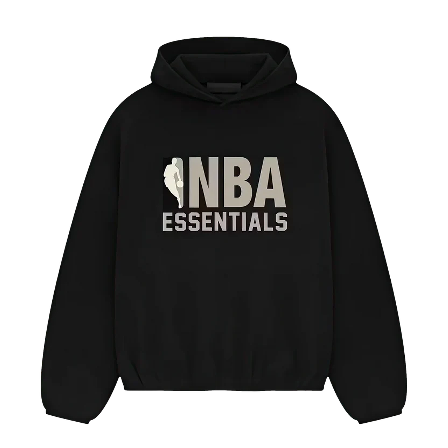 Fear Of God Essentials NBA Black Grey Hoodie