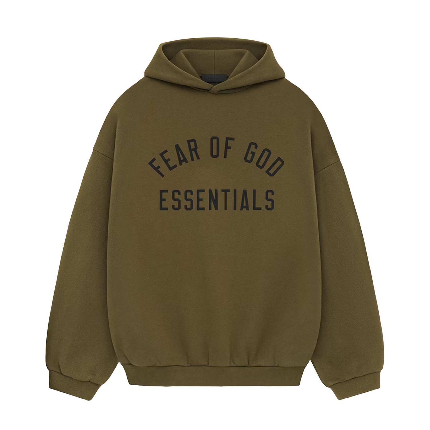 Fear Of God Essentials Olive Hoodie