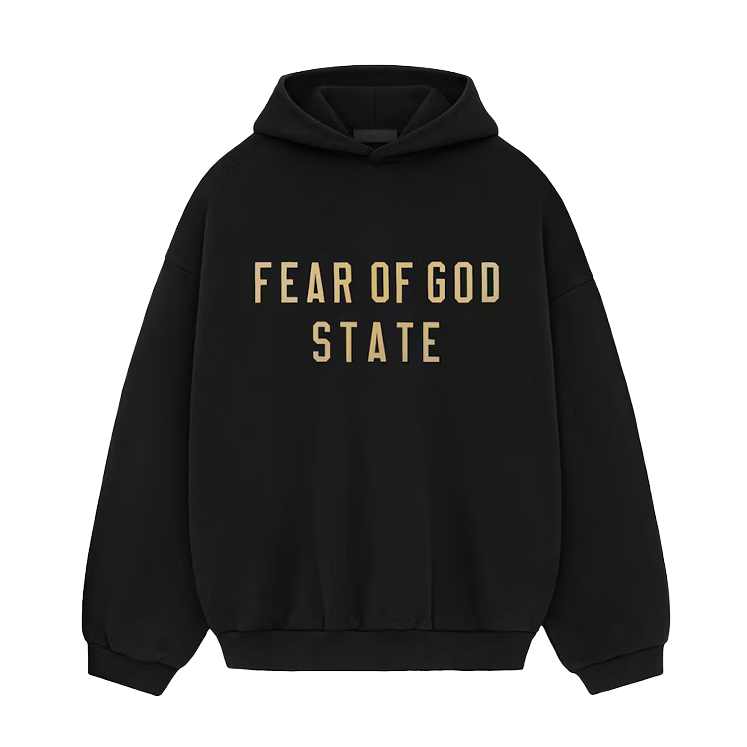 Fear Of God Essentials Black State Hoodie