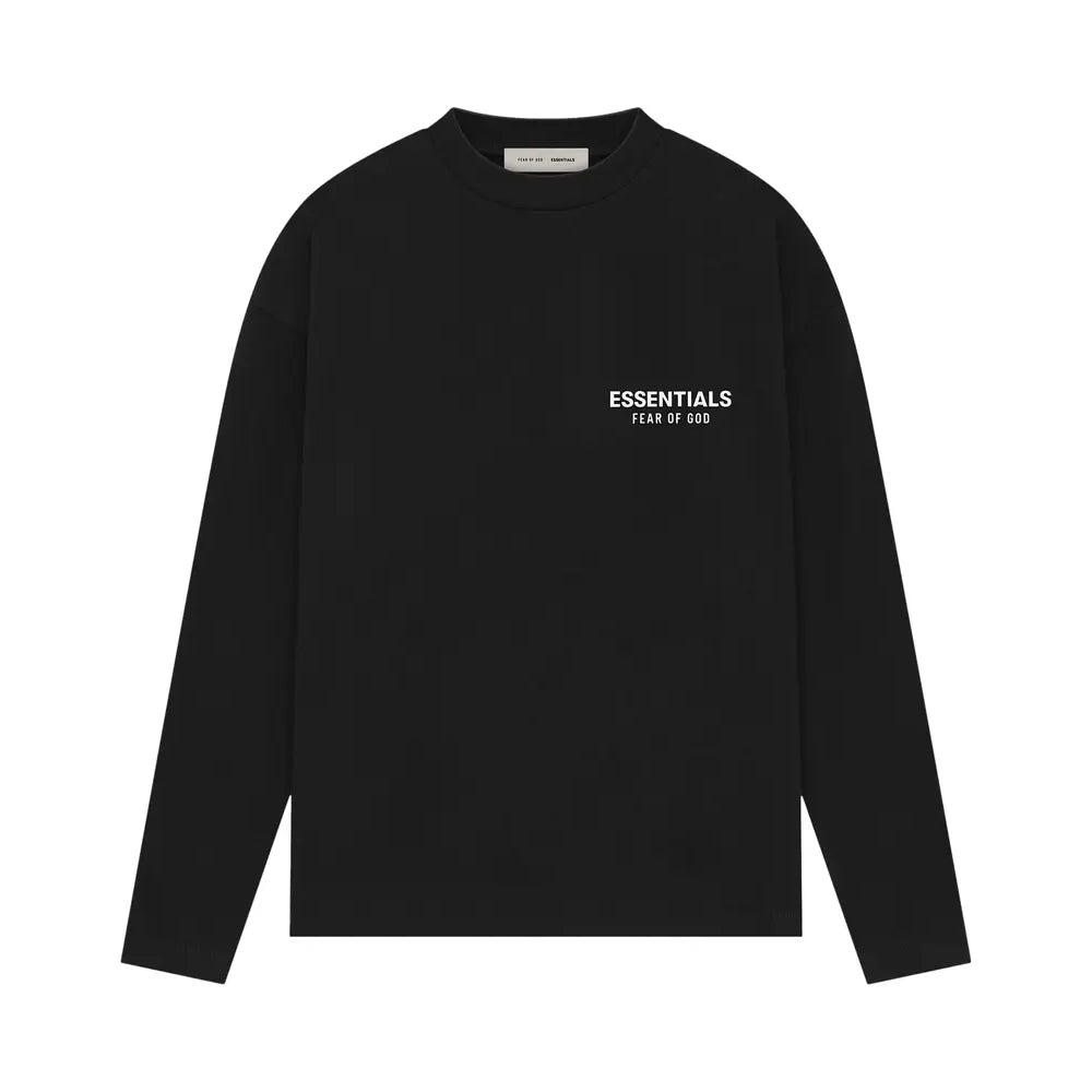 Fear of God Essentials Long-Sleeve T-Shirt Jet Black