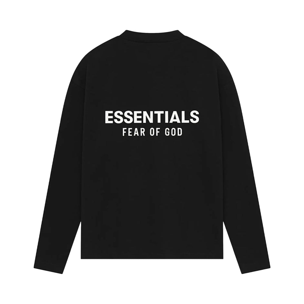 Fear of God Essentials Long-Sleeve T-Shirt Jet Black