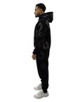 Denim Tears The Cotton Wreath Sweatpants Black Monochrome
