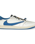 Nike Air Jordan 1 Low Travis Scott X Fragment Sail Military Blue